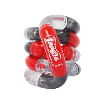 Tangle Jr. Solid Blue - Véritable Fidget Jouet pour enfants et adultes Tangle Jr. Solid Blue - Véritable Fidget Jouet pour enfants et adultes