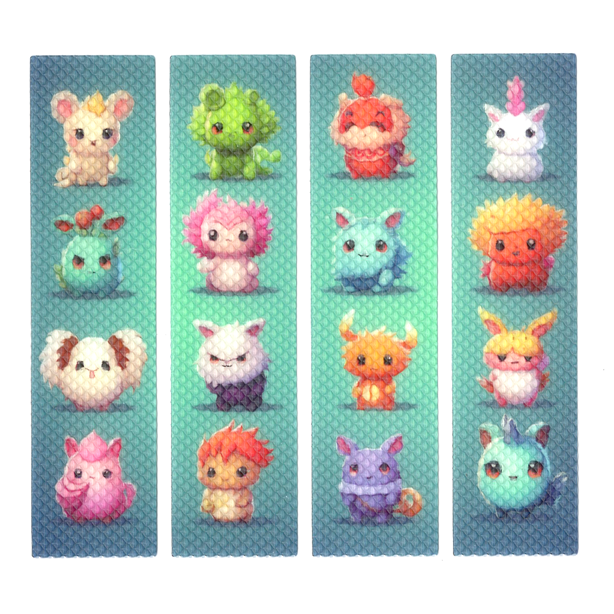 Bumpy Fidget Sticker Zen Strips Bumpy Cuties - Tactile Sensory Fidget Stickers for Focus ...